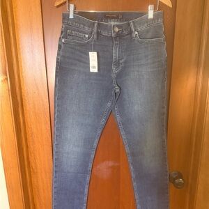 Banana Republic Men's Dark Blue Slim Jeans-Coolmax Technology